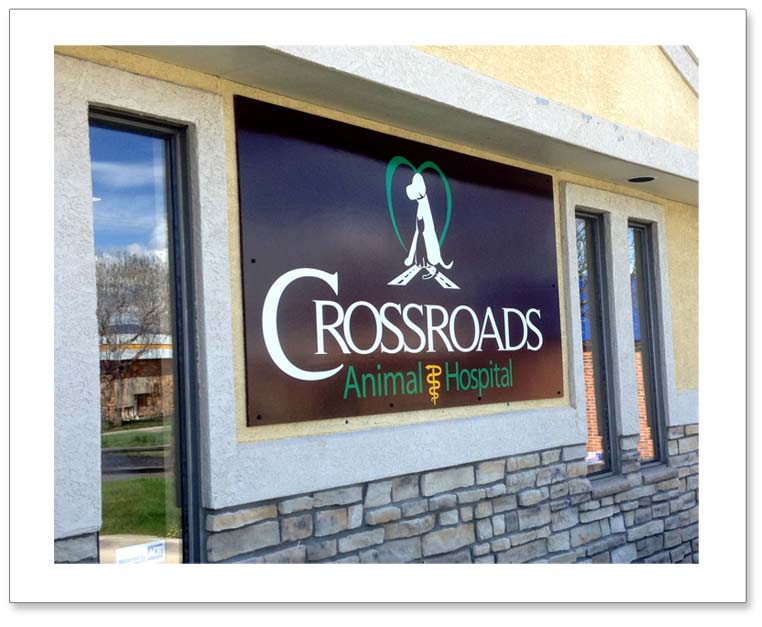 Colorado Springs Graphic Design | Crossroads Sign